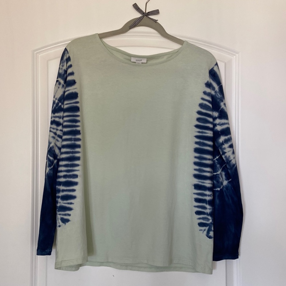 J Jill shibori tie dye tee, XS